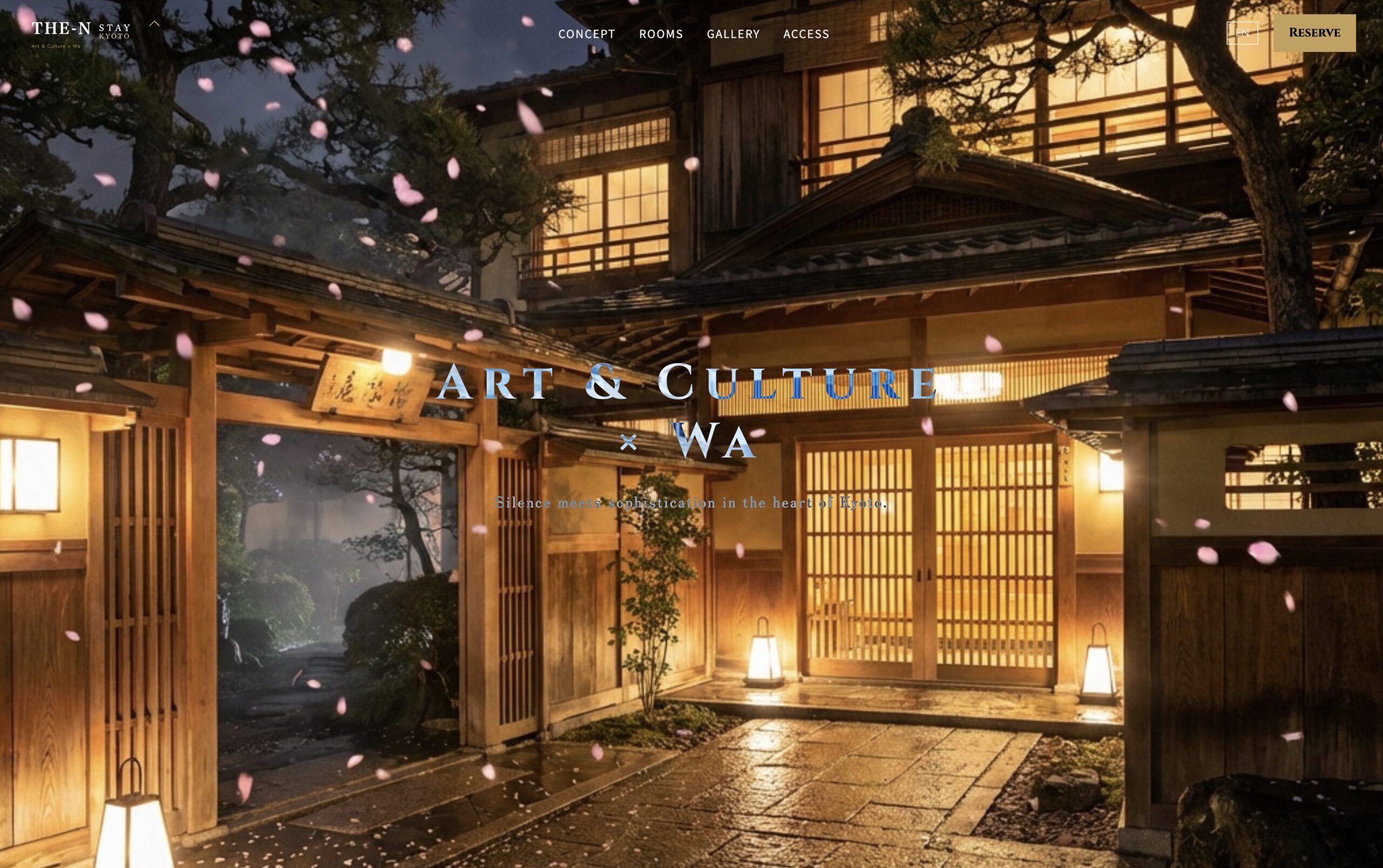 民泊ホームページ制作事例